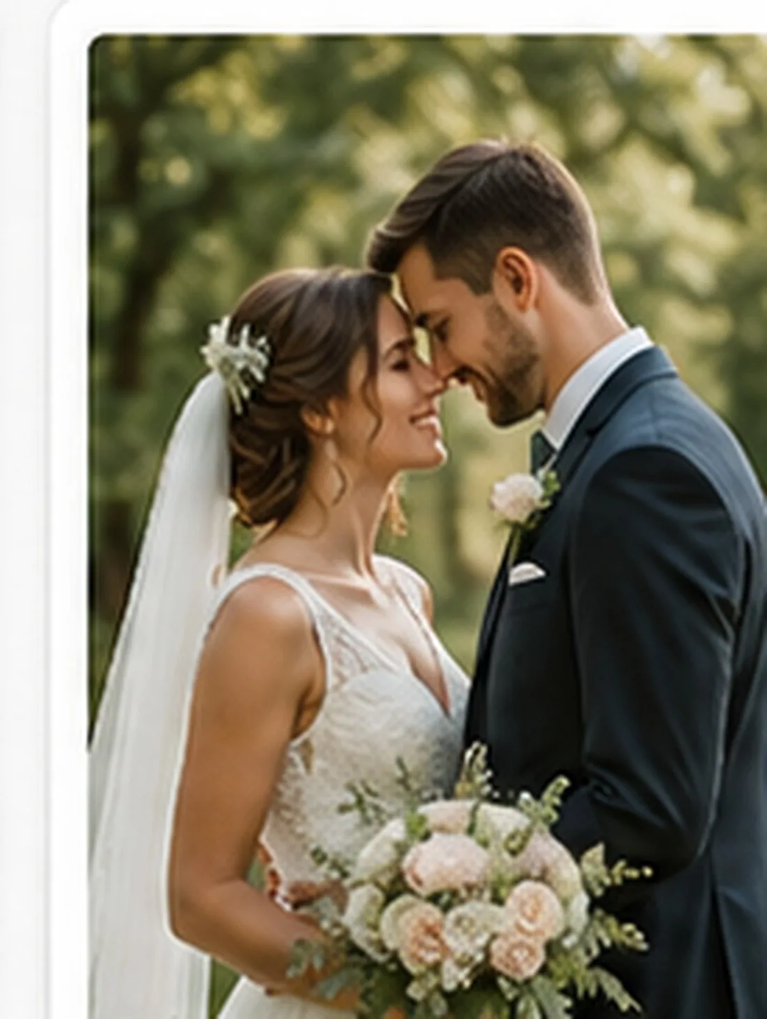 Hochzeitsfoto als Beispiel für 20×30 cm